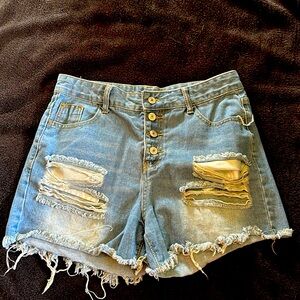 Jean shorts